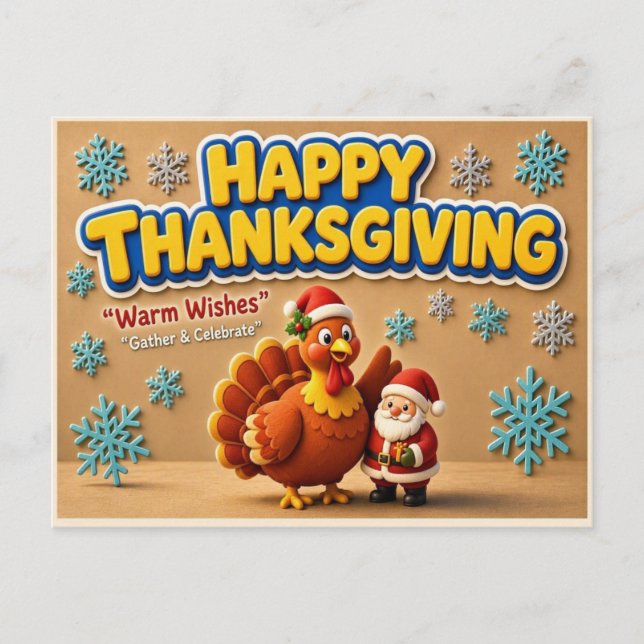 THANKSGIVING Postcard (Front)