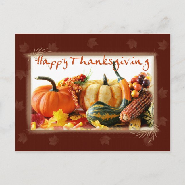 Thanksgiving Postcard (Front)