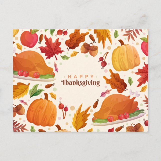 Thanksgiving Postcard (Front)
