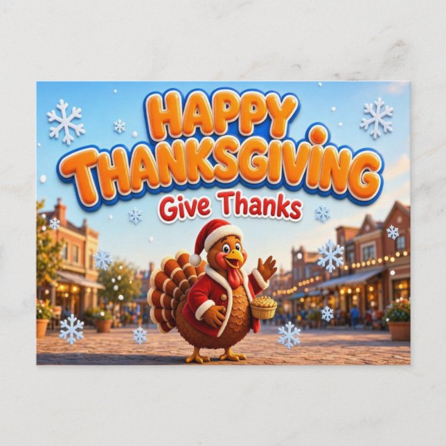 THANKSGIVING Postcard (Front)