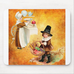 THANKSGIVING PREPARATIONS MOUSE MAT