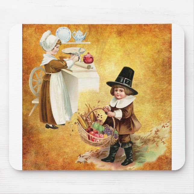 THANKSGIVING PREPARATIONS MOUSE MAT (Front)