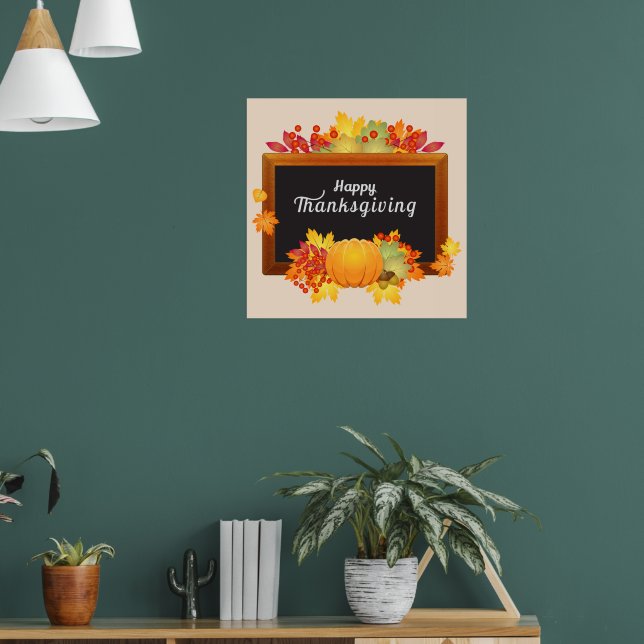 Thanksgiving Print, Value Poster Paper (Matte) (Living Room 1)