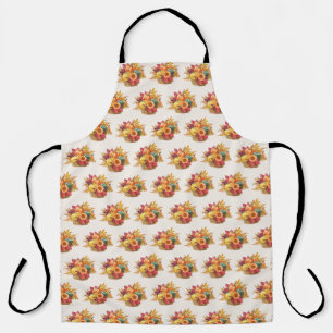 Thanksgiving Pumpkin Basket Apron