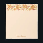 Thanksgiving PUmpkin Dinner Notepad<br><div class="desc">Made for you!</div>