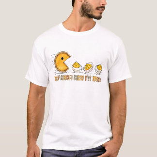 Thanksgiving Pumpkin Pie Chasing, Funny Fall Desse T-Shirt