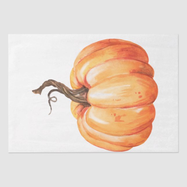 Thanksgiving Pumpkin Series Design 13 Tissue Paper (Front)