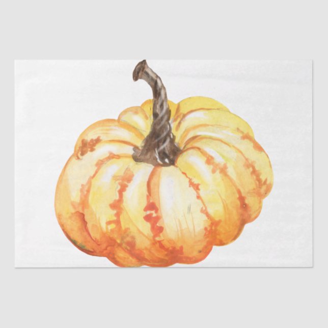 Thanksgiving Pumpkin Series Design 15 Tissue Paper (Front)