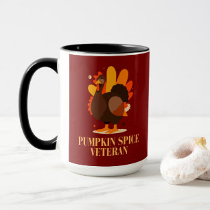 Thanksgiving Pumpkin Spice Veteran Mug