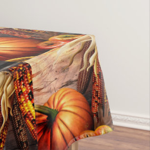 thanksgiving-pumpkin tablecloth
