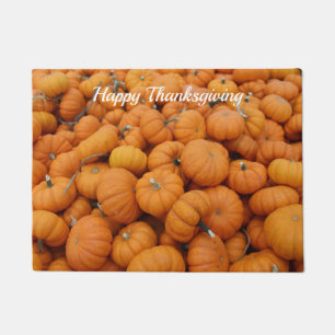 Thanksgiving pumpkins doormat