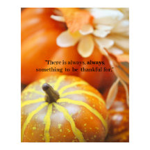 Thanksgiving Pumpkins  Poster