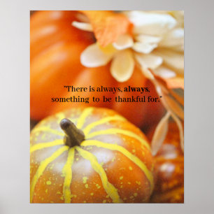 Thanksgiving Pumpkins  Poster