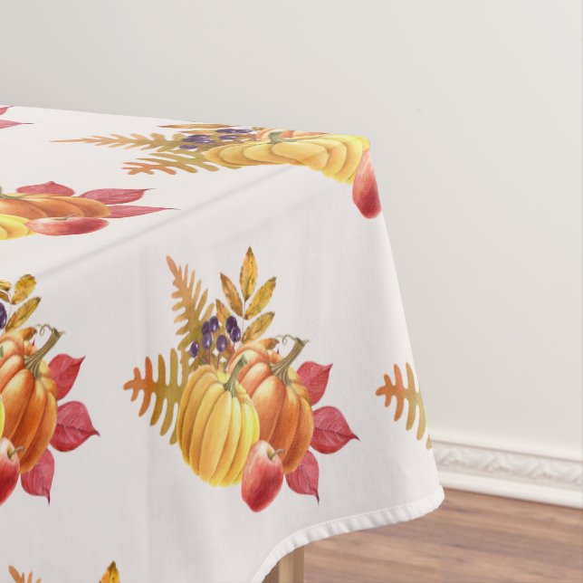 Thanksgiving Pumpkins Tablecloth (In Situ)