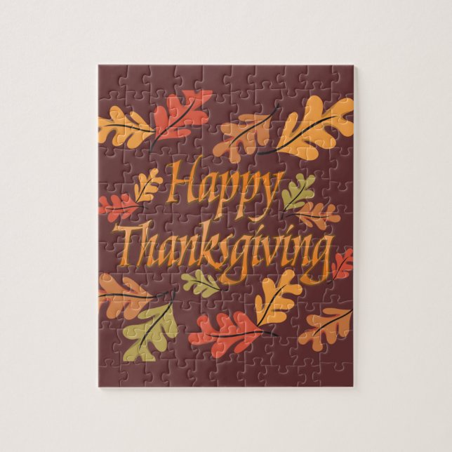 Thanksgiving Puzzle (Vertical)