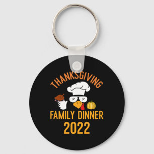 thanksgiving pyjamas for family matching fall turk key ring