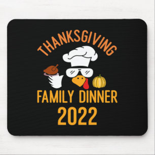 thanksgiving pyjamas for family matching fall turk mouse mat