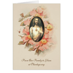 Thanksgiving Religious Sacred Heart of Jesus