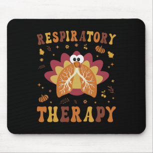 Thanksgiving Respiratory Therapy Therapist Fall Au Mouse Mat