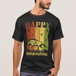 Thanksgiving Retro Wildebeest  Thanksgiving Party T-Shirt