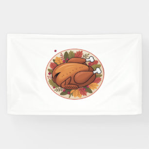 Thanksgiving Roast Turkey – Festive Holiday Feast  Banner