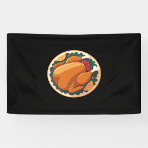 Thanksgiving Roast Turkey – Festive Holiday Feast Banner