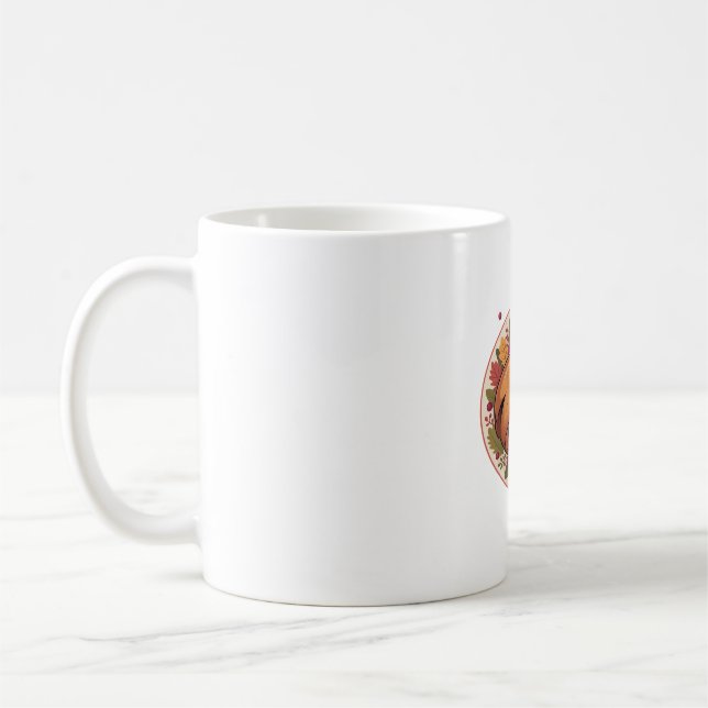 Thanksgiving Roast Turkey – Festive Holiday Feast  Coffee Mug (Left)