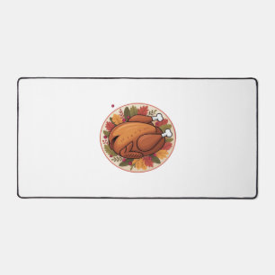 Thanksgiving Roast Turkey – Festive Holiday Feast Desk Mat