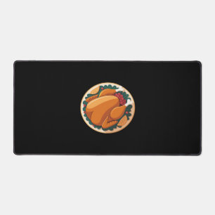Thanksgiving Roast Turkey – Festive Holiday Feast Desk Mat