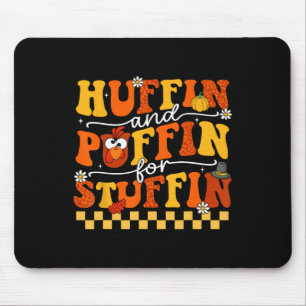 Thanksgiving Run Turkey Trot Huffin And Puffin For Mouse Mat