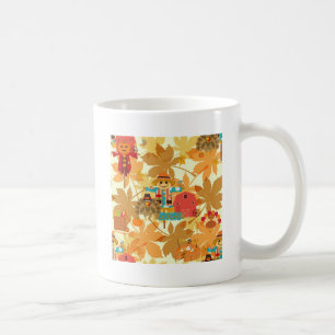 thanksgiving scarecrow coffee mug