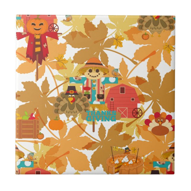 thanksgiving scarecrow tile (Front)