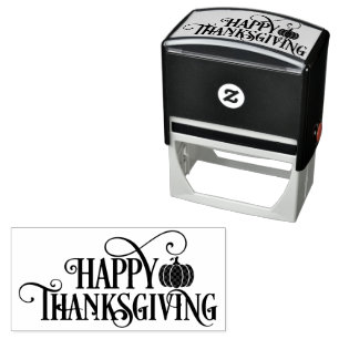 Thanksgiving self-inking stamp