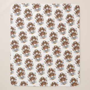 Thanksgiving Sherpa Blanket