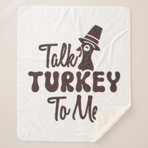 Thanksgiving  sherpa blanket