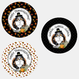 Thanksgiving Shetland Sheepdog (blue merle) Funny