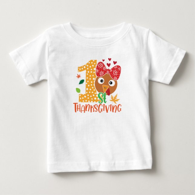 Thanksgiving Shirt for Kids (Front)