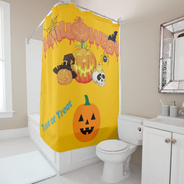 Thanksgiving Shower Curtain (In Situ)