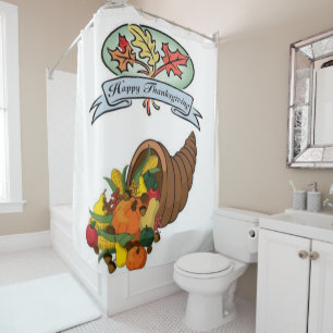 Thanksgiving Shower Curtain