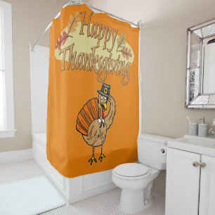 Thanksgiving Shower Curtain