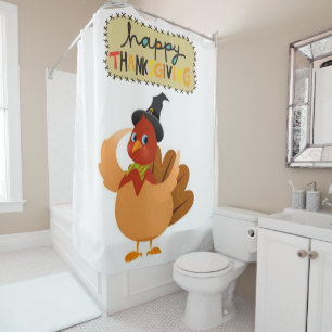 Thanksgiving Shower Curtain