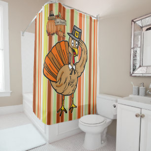 Thanksgiving Shower Curtain