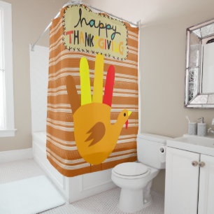 Thanksgiving Shower Curtain