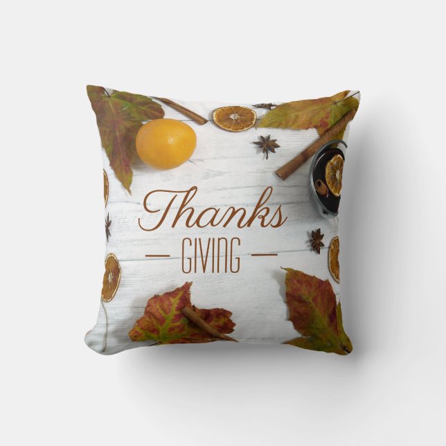 Thanksgiving Spices Cushion (Front)