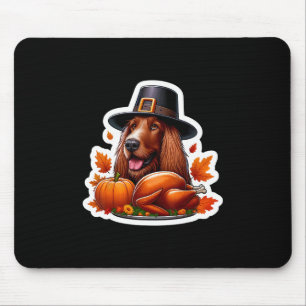 Thanksgiving Spinone Italiano Dog Owner Mom Dad Lo Mouse Mat