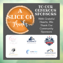 Thanksgiving Sponsor Appreciation charity school