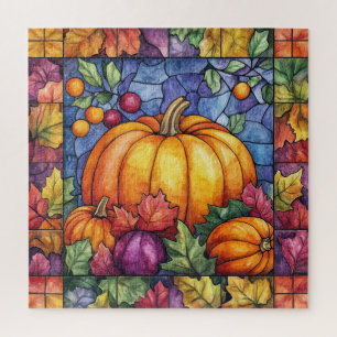 Thanksgiving Stained Glass Puzzle