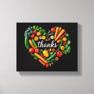 Thanksgiving Stretched Canvas Print