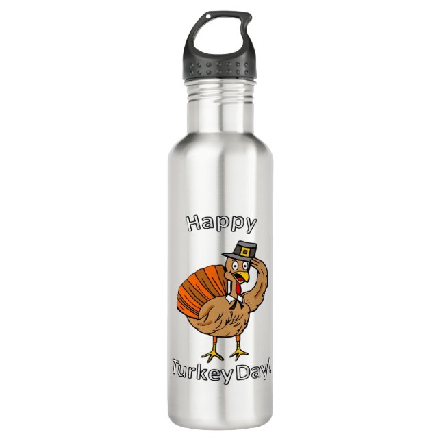 Thanksgiving (Style 2) Classic T-Shirt 710 Ml Water Bottle (Front)