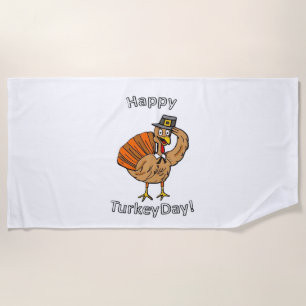 Thanksgiving (Style 2) Classic T-Shirt Beach Towel